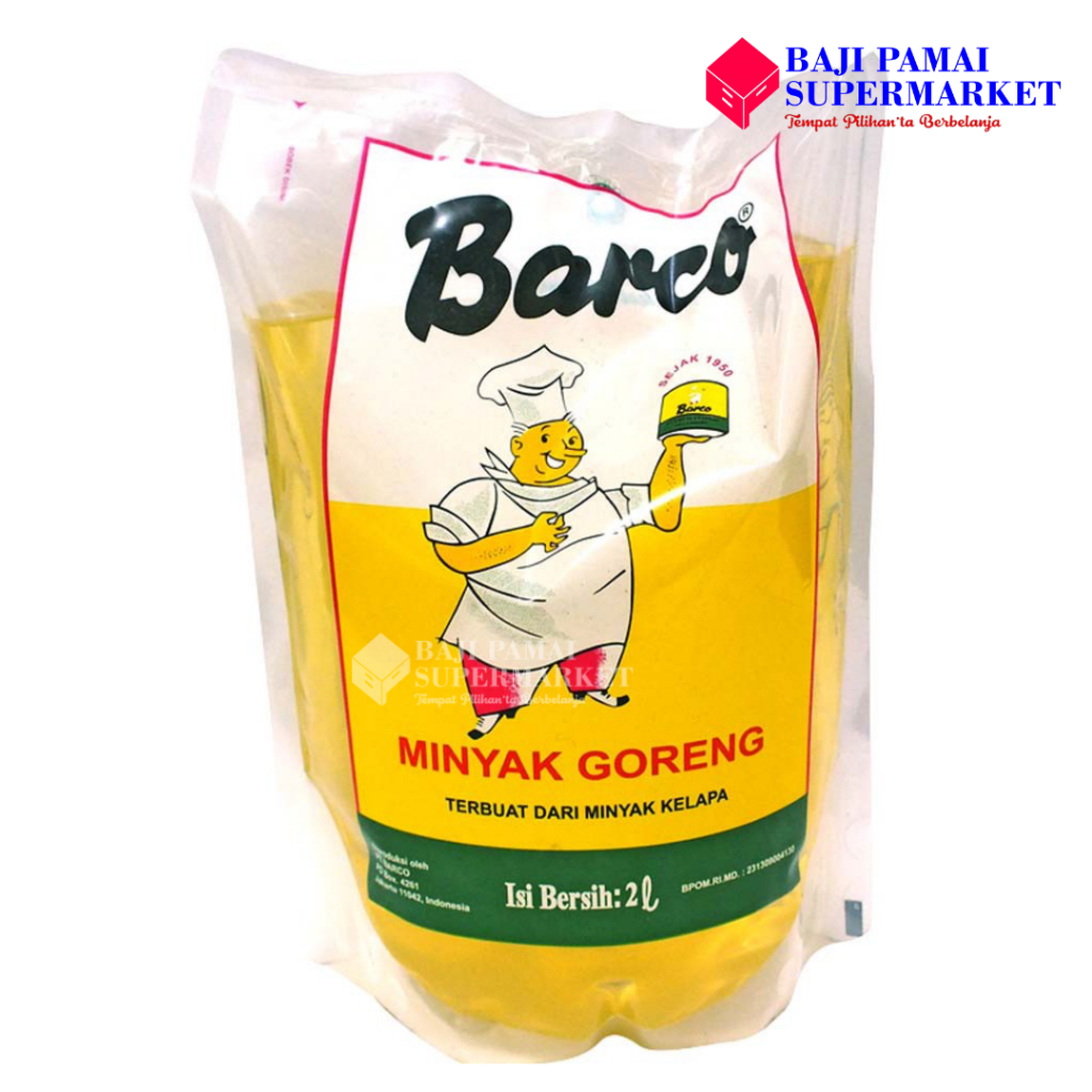 

BARCO Minyak Goreng Kelapa Pouch 2 Liter