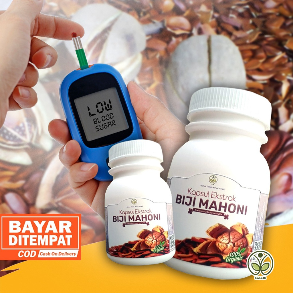 

Terlaris!!Herbal Diabetes Kencing Manis Darah Tinggi Diabet Kapsul Biji Mahoni Isi 50 Murah