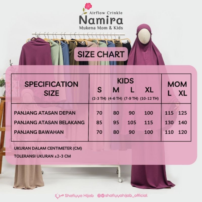 MUKENA NAMIRA by SHAFIYYAH HIJAB