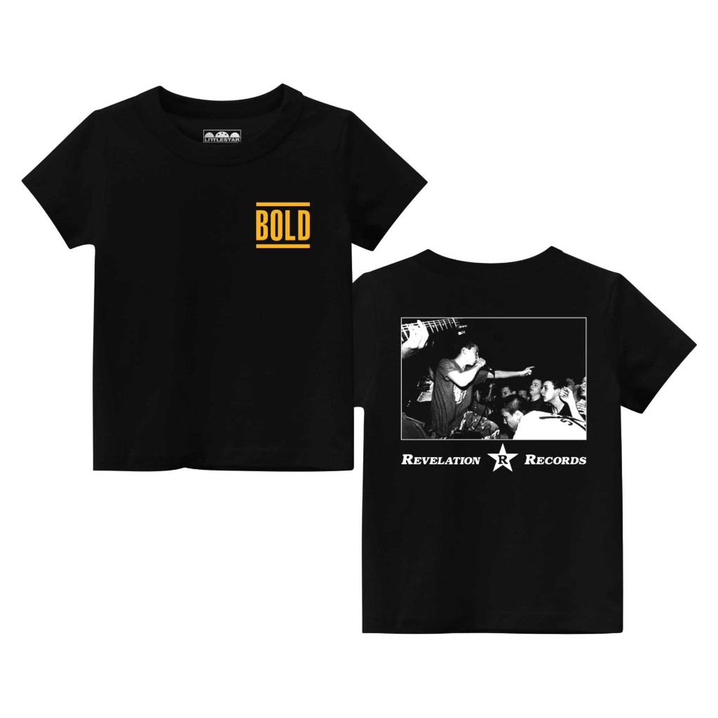 Baju anak Kaos band BOLD HARDCORE Kaos anak laki-laki dan perempuan untuk usia 1-8 tahun