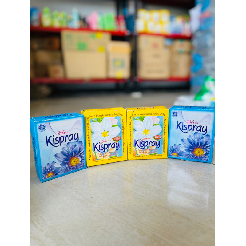 Kispray Dus Varian Campur  Multi Pack isi 4 sachet @21ML