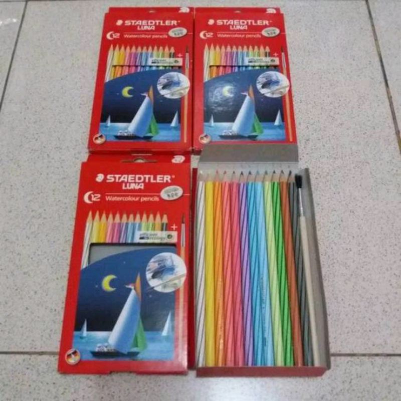 

Pensil Warna STAEDTLER Luna Watercolour / Pencil 12 Colours