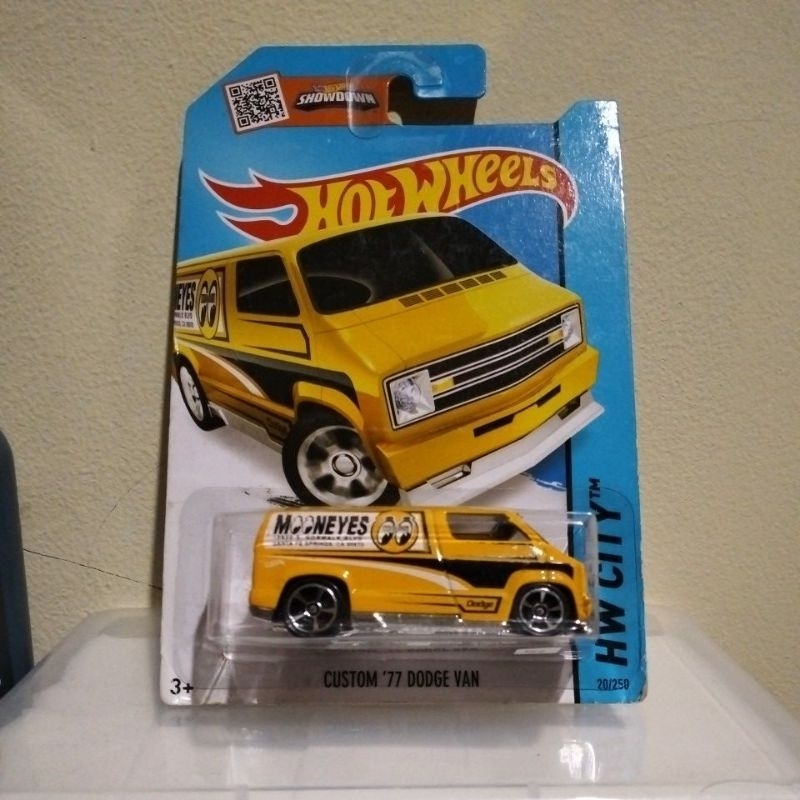Hotwheels Custom 77 Dodge Van - HW City Moon Eyes
