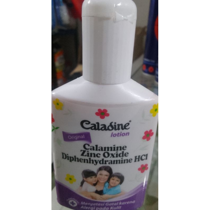 Caladine Lotion Calamine zinc oxide Diphenhydramine HCI