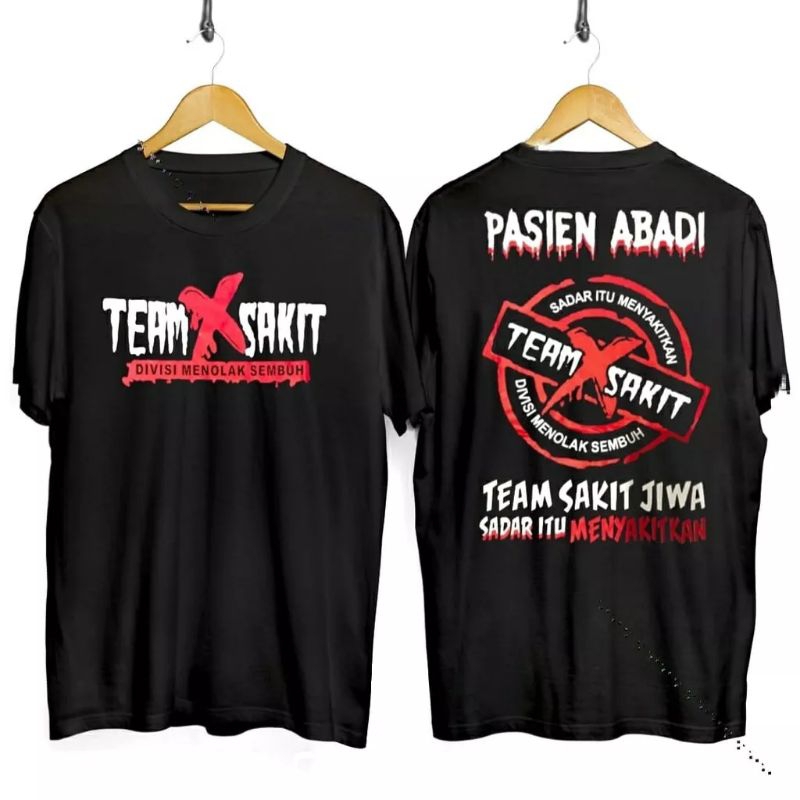CCI kaos pria team sakit jiwa