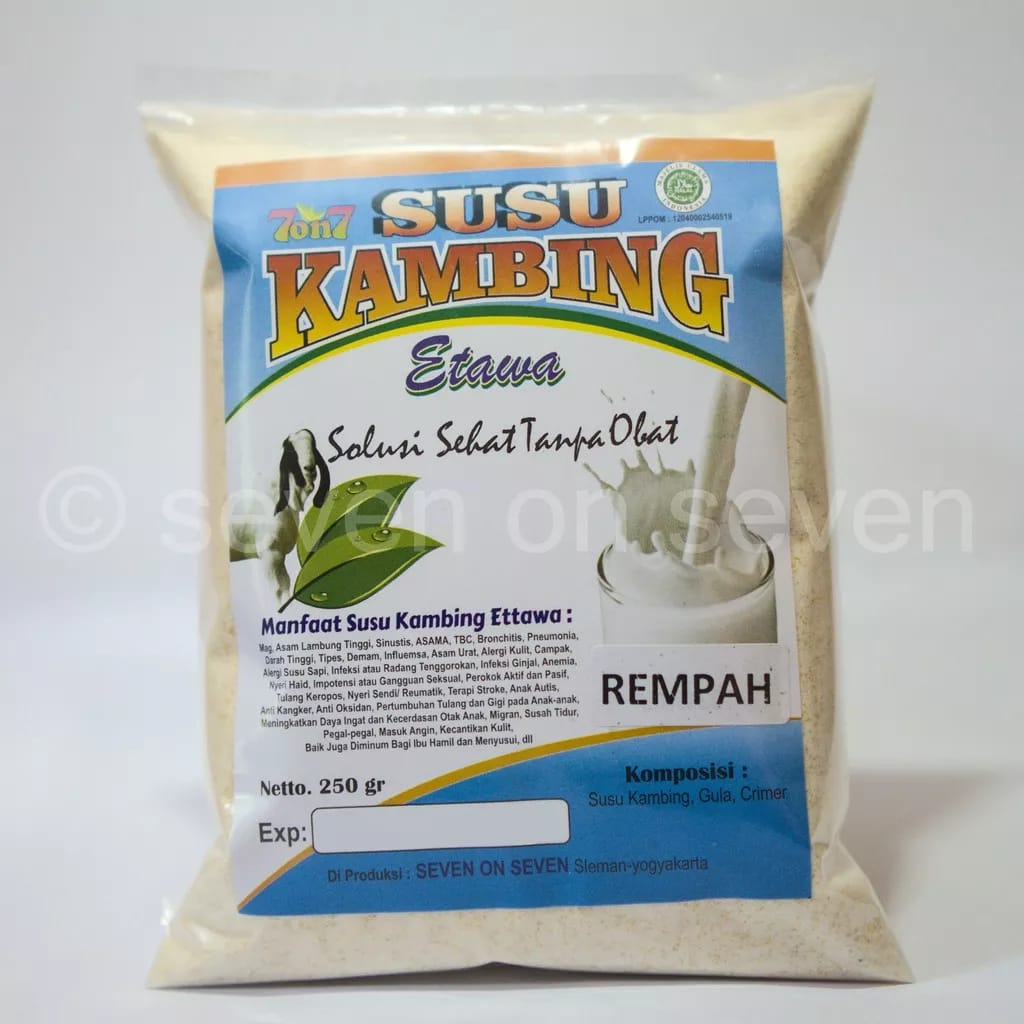 

SUSU KAMBING KEMASAN BUBUK + REMPAH 250gr