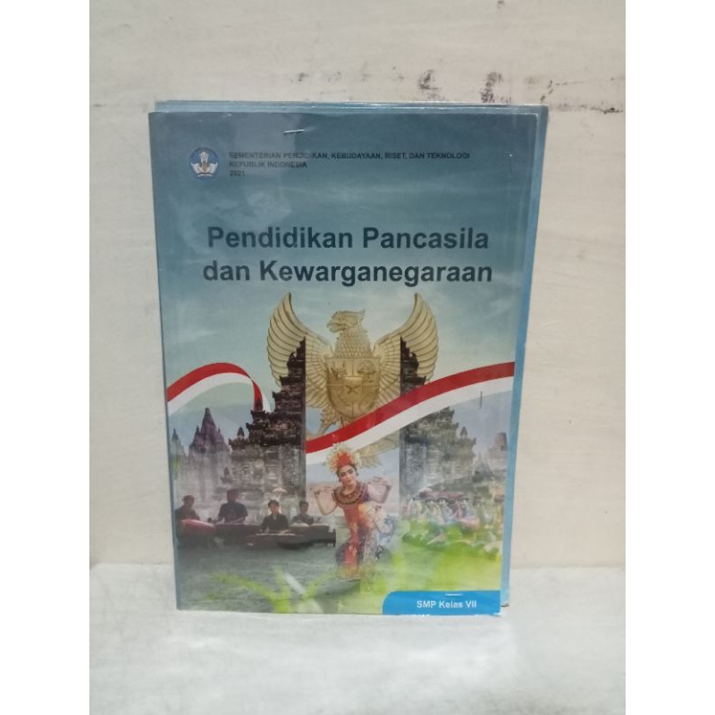 buku PPKn 1 kelas 7 SMP Mendikbud 2021