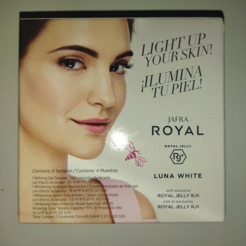 Jafra Luna White Mini Tubes (Travel Size / Trial Kit)