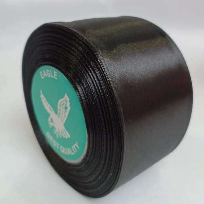 

Pita satin hitam 1.5 inch 4 cm Per roll Pita kado pita bucket bunga pita Hias 4cm, 1,5inch