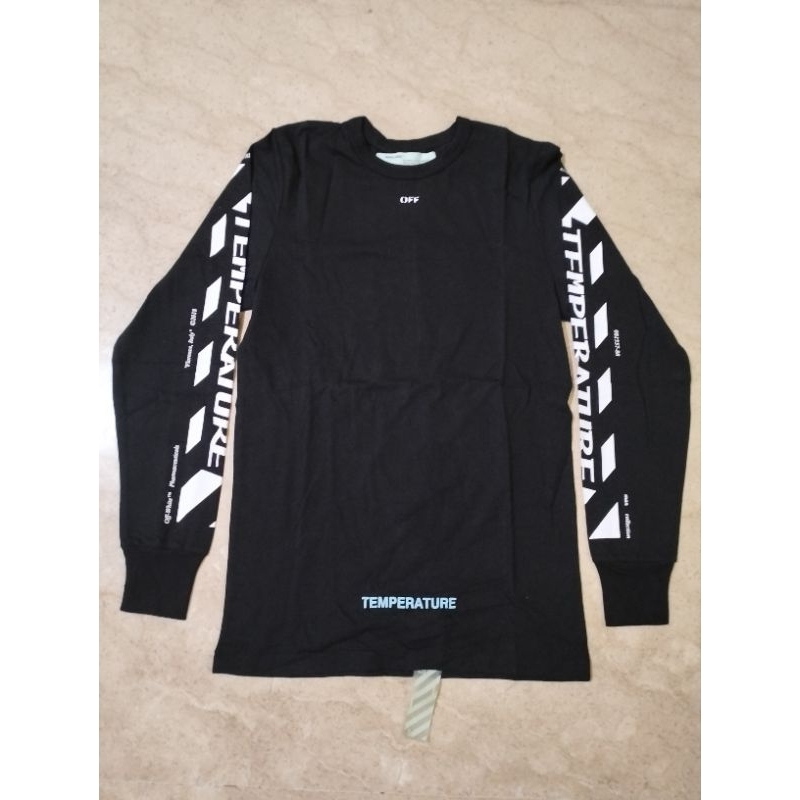 Kaos Lengan Panjang OffWhite023 M (#Ow2)