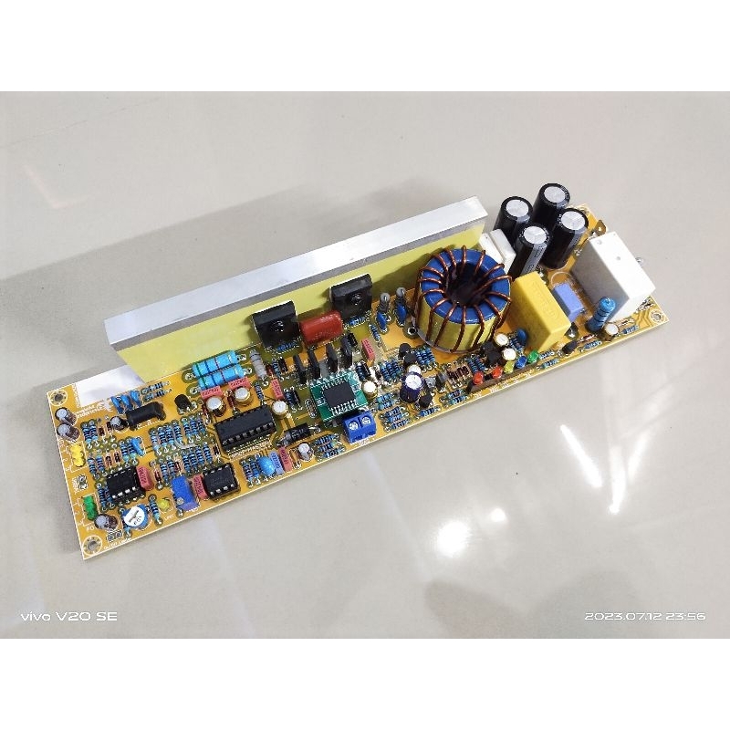 kit power amplifier class d1k5 dual feedback slime TERBARU