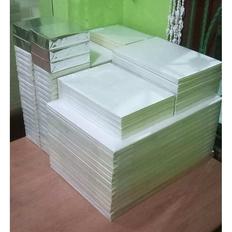 

PROMO!!! Sticker Chromo (Glossy) A4 50 Lbr (21*30) TERMURAH.
