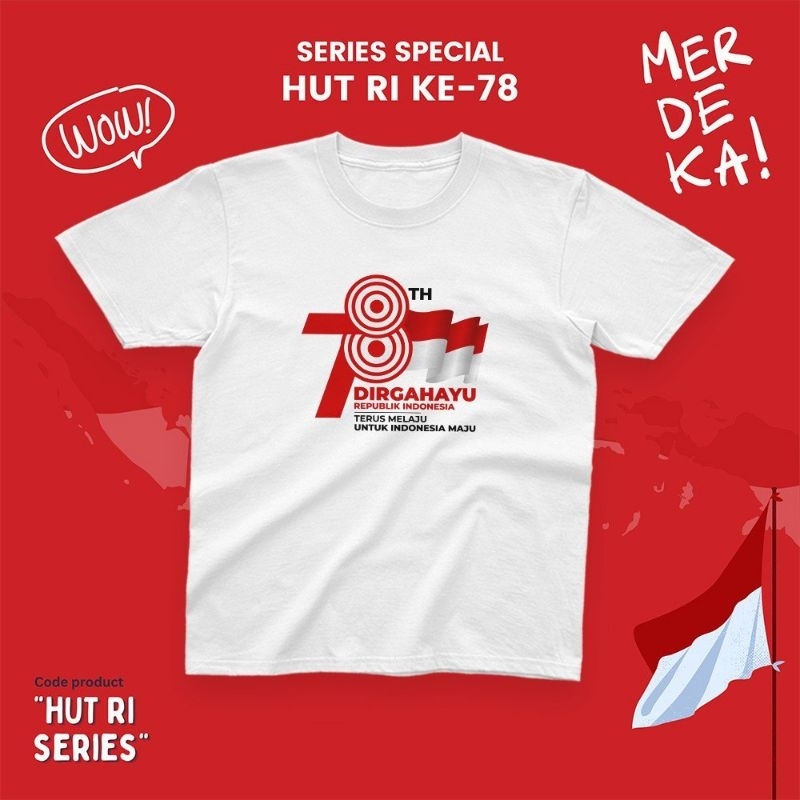 KAOS KREMO SPECIAL HUT RI KE 78