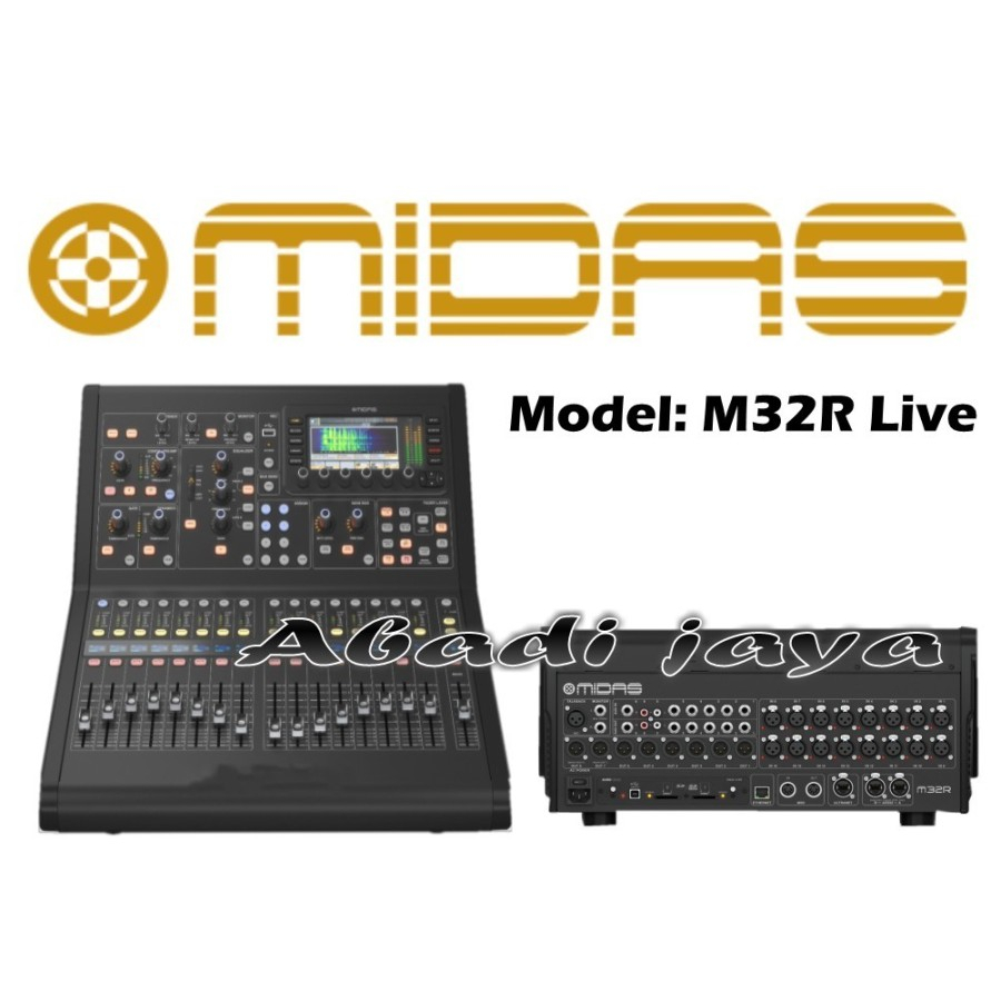 Mixer Digital Midas M 32R Live M32 R Live M 32R Live Original 40 Chanel