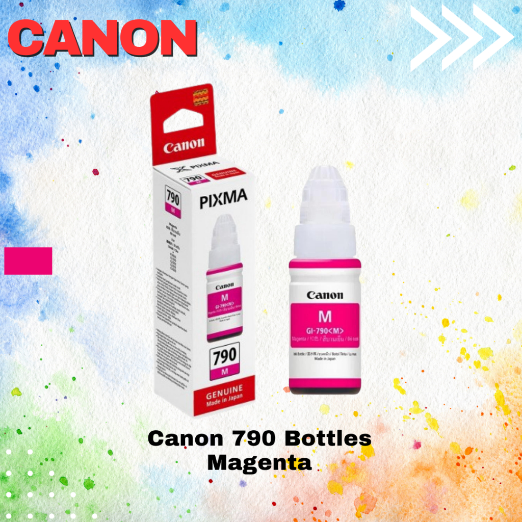 Tinta Canon 790 Magenta Ink 100% Original G3010/G4010