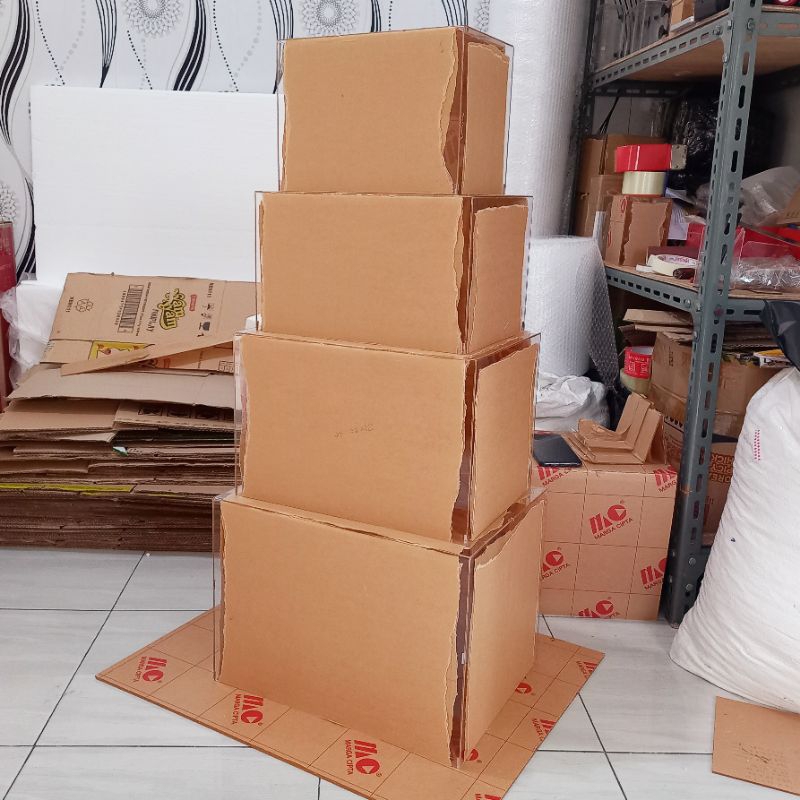 Tutup hantaran akrilik/box akrilik seserahan