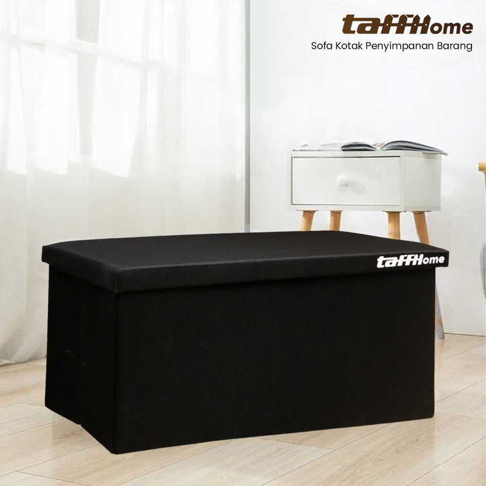 	 TaffHOME Sofa Kotak Penyimpanan Barang Foldable Storage Container 76 x 38 x 36.5 cm	