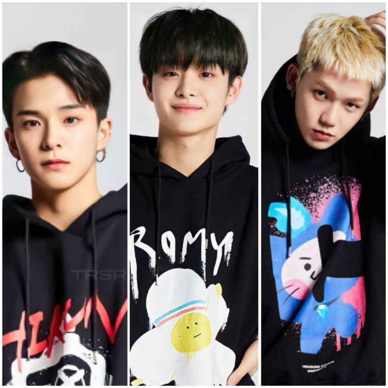 READY STOCK HOODIE / T-SHIRT TRUZ CHILLI ROMY HIKUN HYUNSUK JIHOON ASAHI BONBON YOCHI SOM PODONG RUR