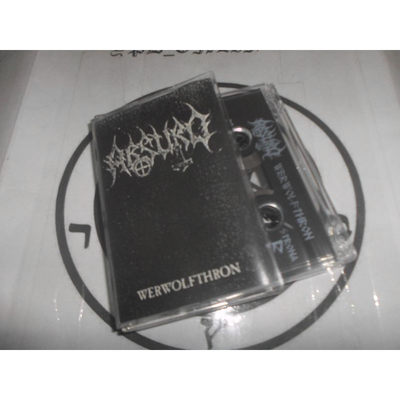 kaset pita Absurd - Werwolfthron, black metal, kaset metal