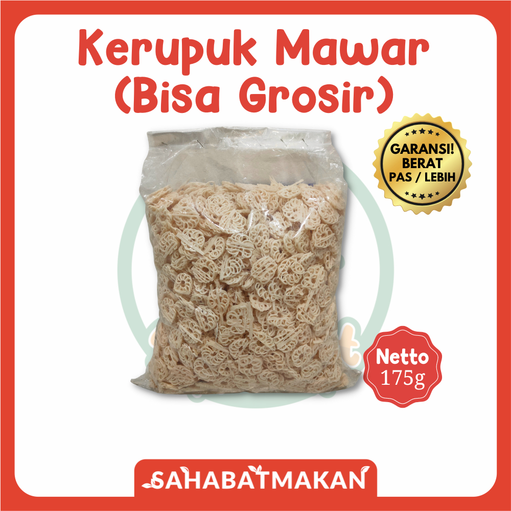 

Kerupuk Mawar Mentah — Sahabat Makan Sayur Jogja