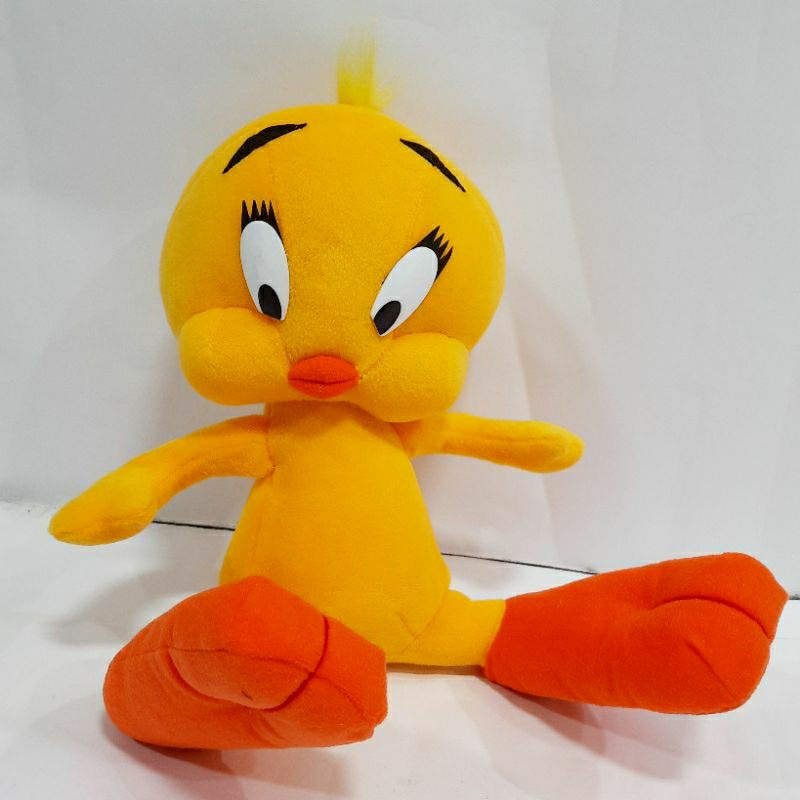 Boneka burung kenari bebek bird doll yellow orange kuning lucu imut