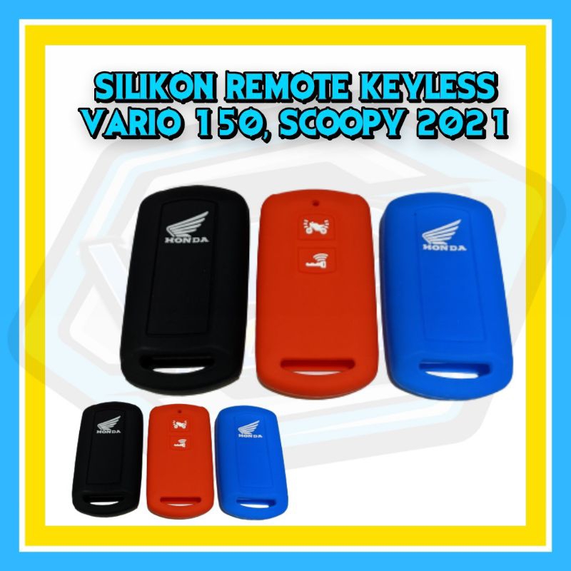 silikon cover remote keyless Scoopy 2021