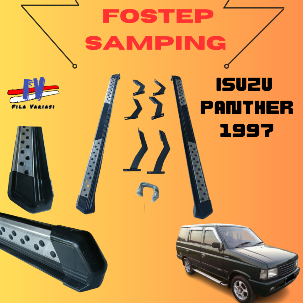 Footstep  Injakan Samping Mobil Panther Model Bintik All Varian