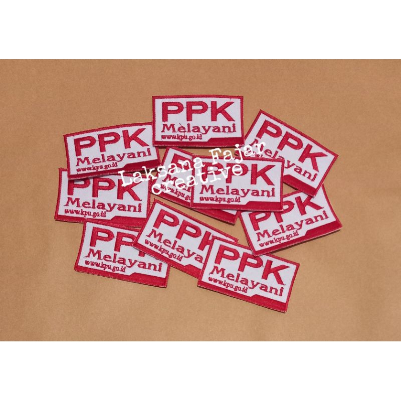 logo bordir PPK PPS KPU Melayani