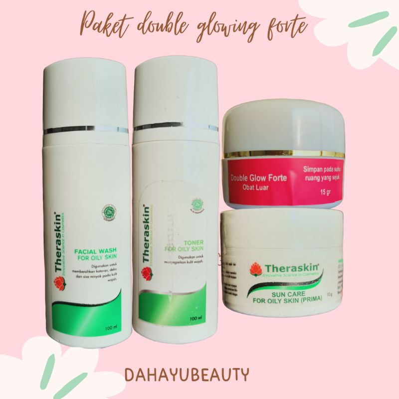 THERASKIN PAKET DOUBLE GLOWING FORTE