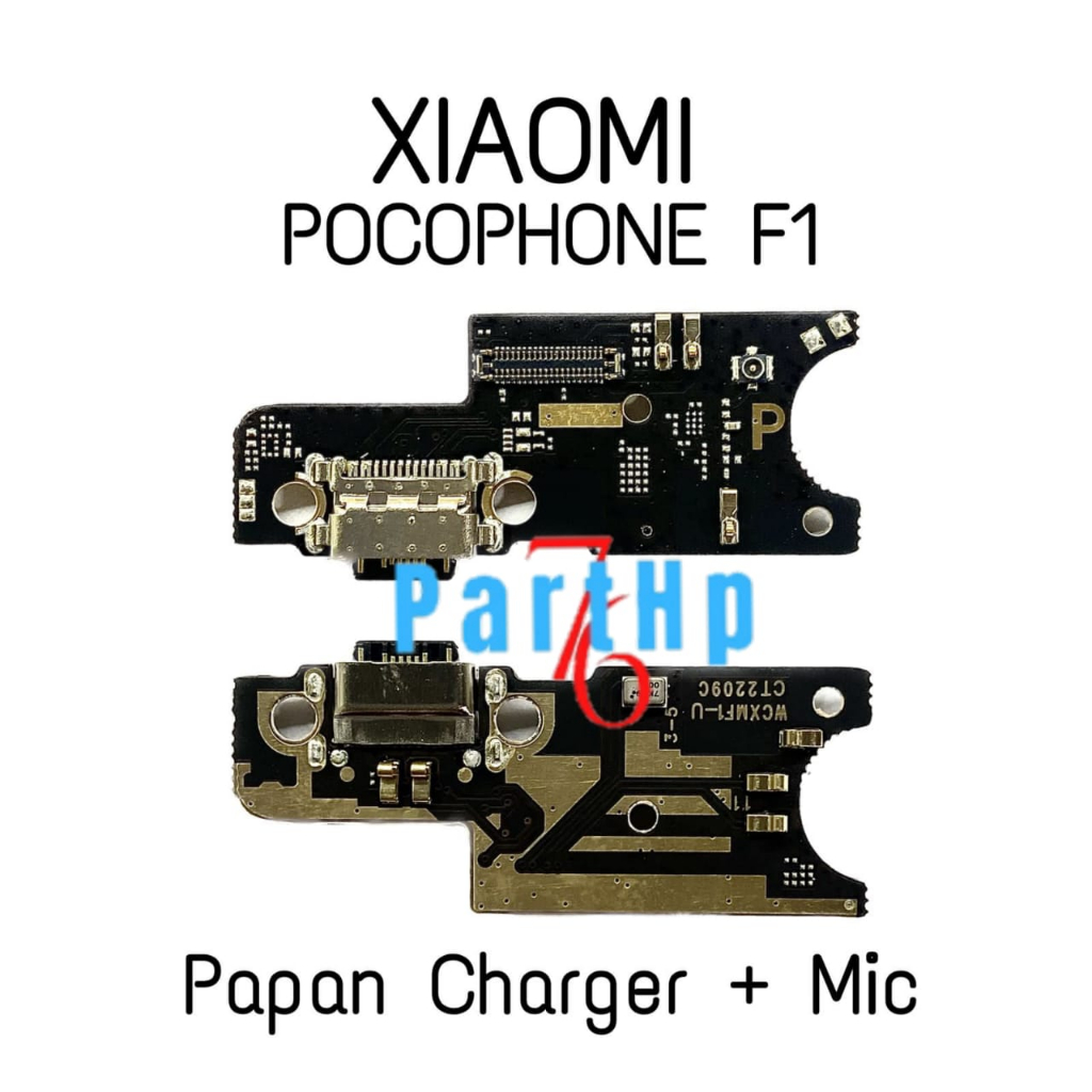 PCB Connector Charger &amp; Mic Xiaomi Pocophone F1 - Papan Casan