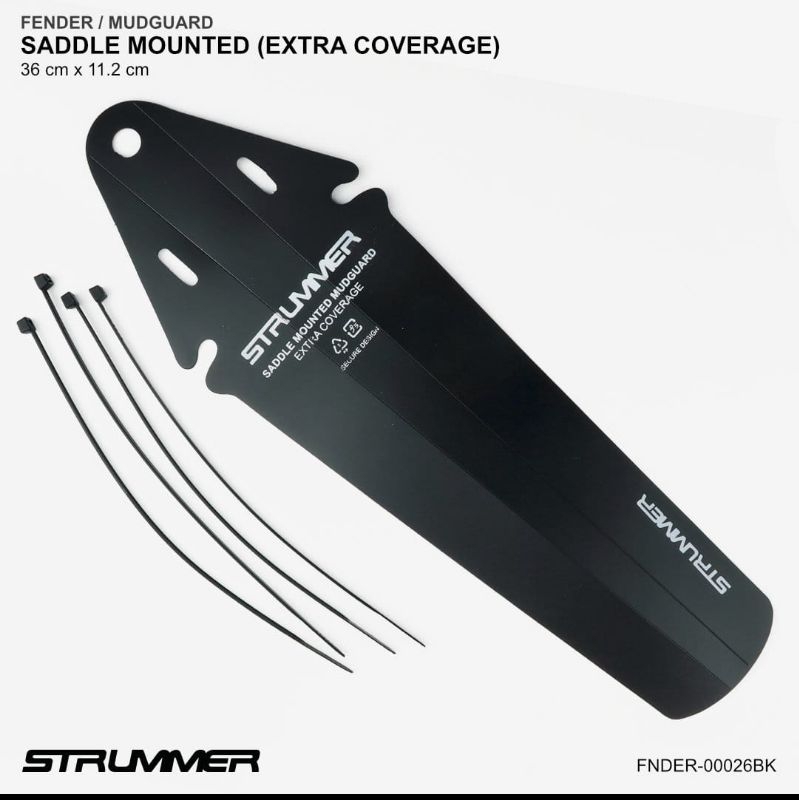 Fender Slebor Spakbor Sadel Sepeda Strummer Mudguard Roadbike Mtb Seli
