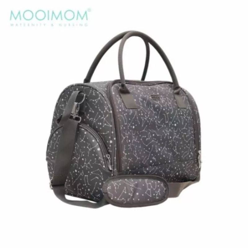 Mooimom Travel Diaper Bag - Tas Bayi Besar Perlengkapan Bayi