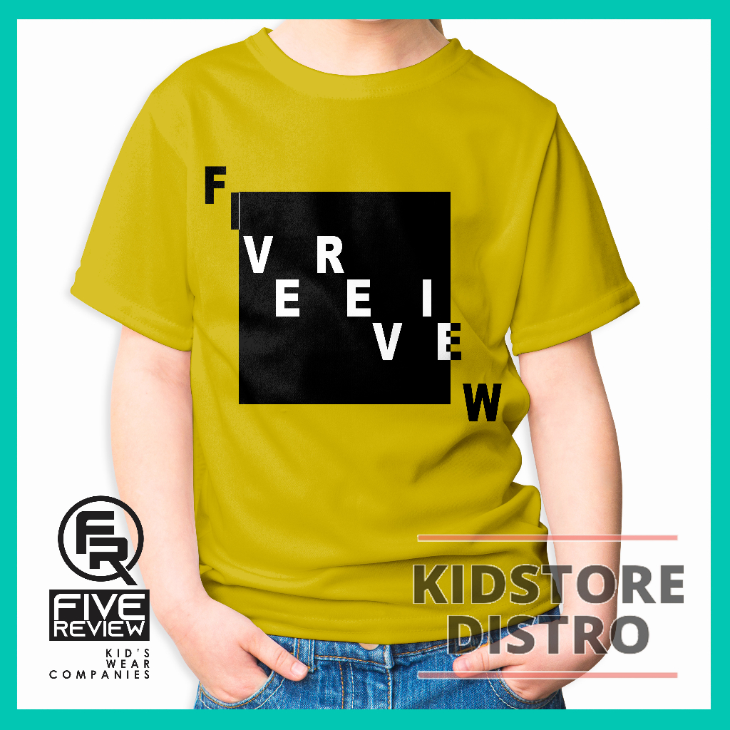 Paket Baju Distro Anak dapat 3pcs Katun Murah Berkualitas Usia 1-12 Tahun Promo Hemat