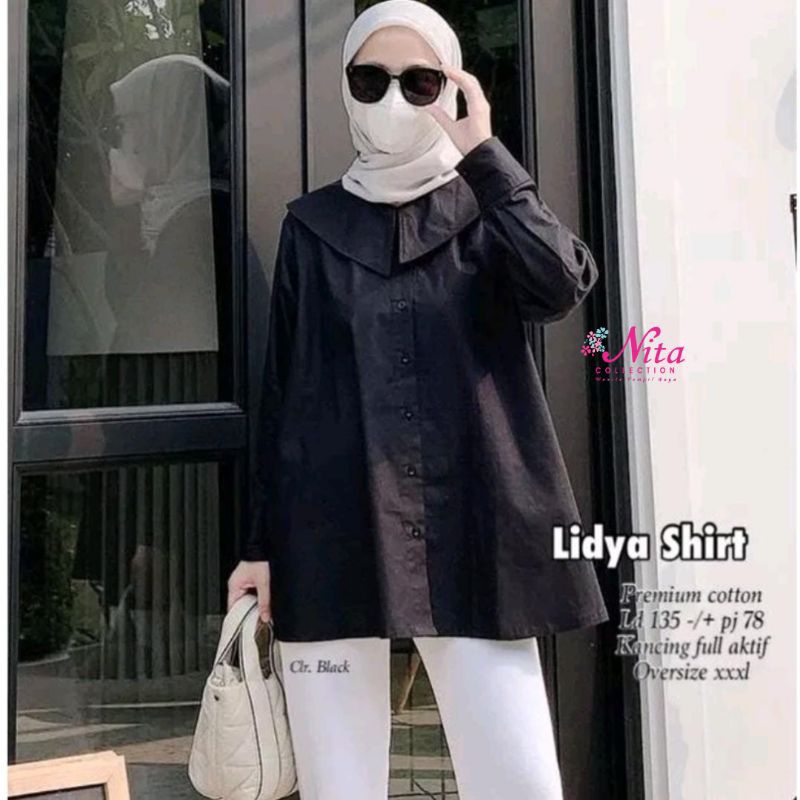 lidya shirt/lidya blouse/blouse cotton