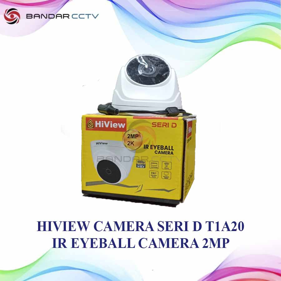 HIVIEW CAMERA SERI D T1A20 IR EYEBALL CAMERA 2MP