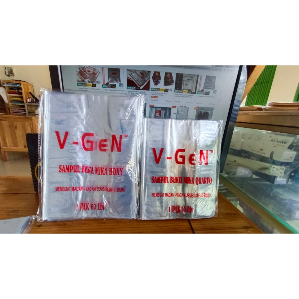 

Sampul Buku Plastik Mika Boxy Tebal Micro Star isi 10 lembar/1PAK 60LBR