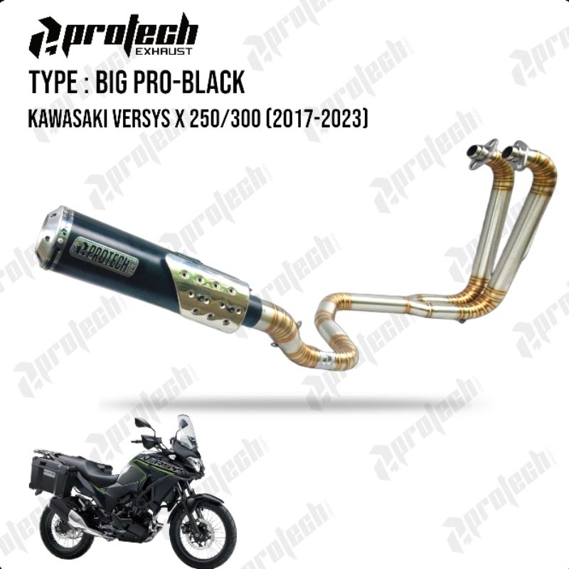 Kawasaki Versys-X 250/300 — Big Pro · Black — foto 2