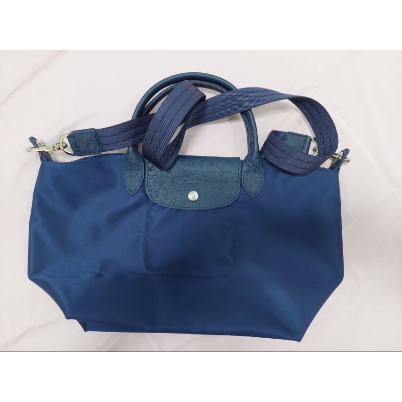 Longchamp neo small navy (Preloved) authentic only