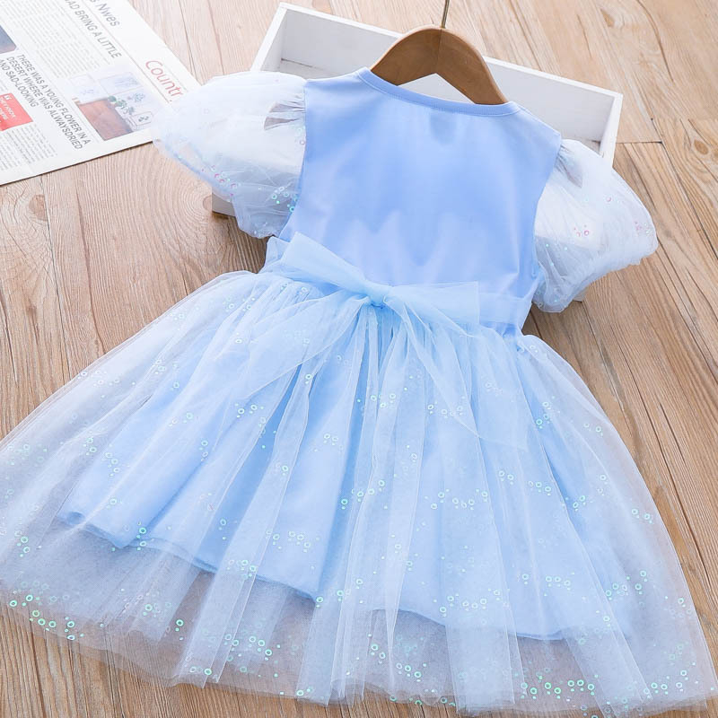 Dress Frozen Anak Baju Princess Anak Perempuan VIERRA