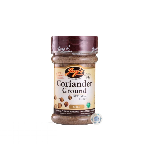 

Jay's Kitchen Coriander Ground / Ketumbar Bubuk 55gr