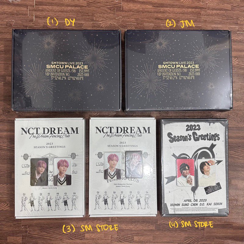 [ STOCK SALE ] SMCU WELKIT & PHOTOBOOK BLUE TO ORANGE HAECHAN