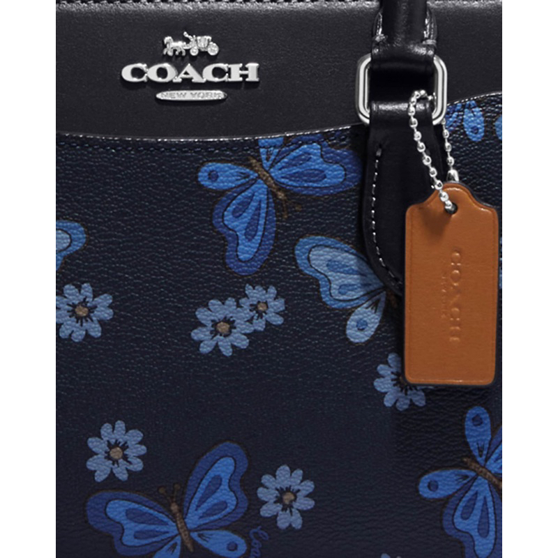 Coach Mini Darcie Caryall With Love lly Butterfly Print (CH 212)