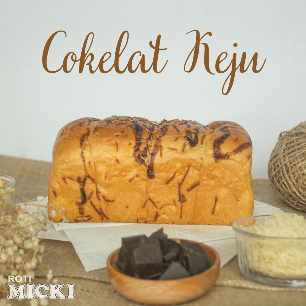 

ROTI SOBEK MANIS COKLAT KEJU