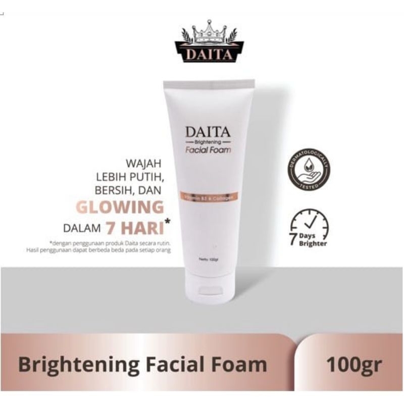DAITA BRIGHTENING FACIAL FOAM 100gr