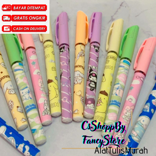 

Pen Gel Sanrio Warna Soft Pastel Kode G8028 Pulpen Cute Viral Cod Jakarta