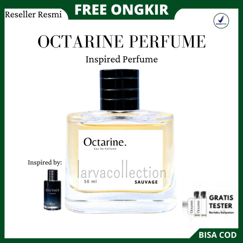 Octarine Parfume Parfum Pria Wanita Tahan Lama Inspired Perfume SVG Eau De Perfume