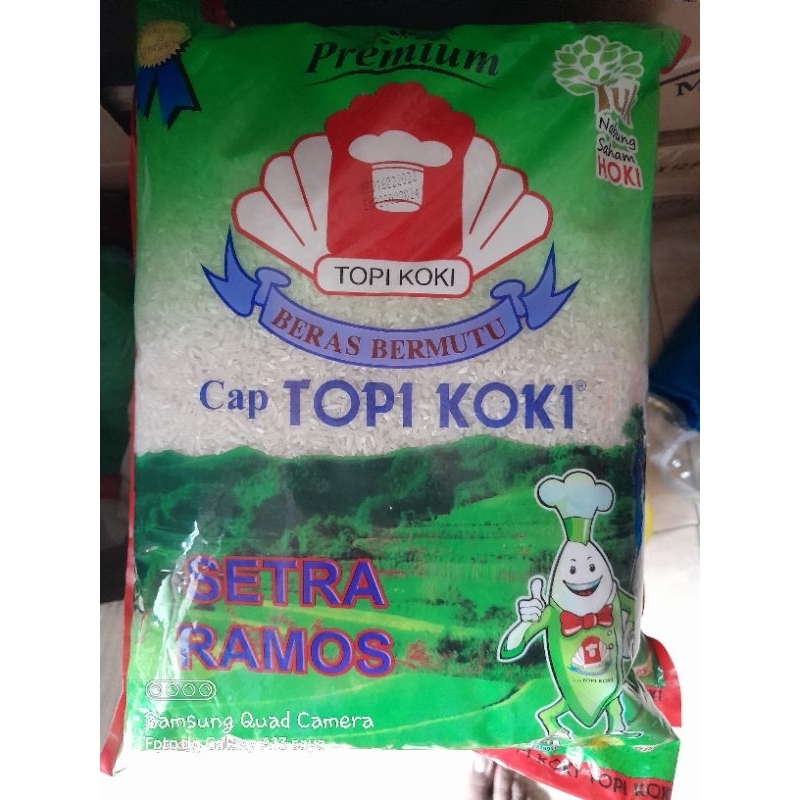 

beras cap topi koki