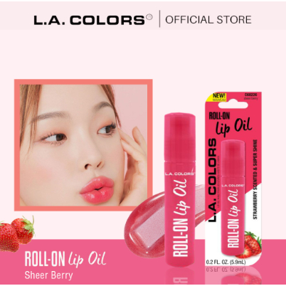 LA COLORS ROLL ON LIP OIL