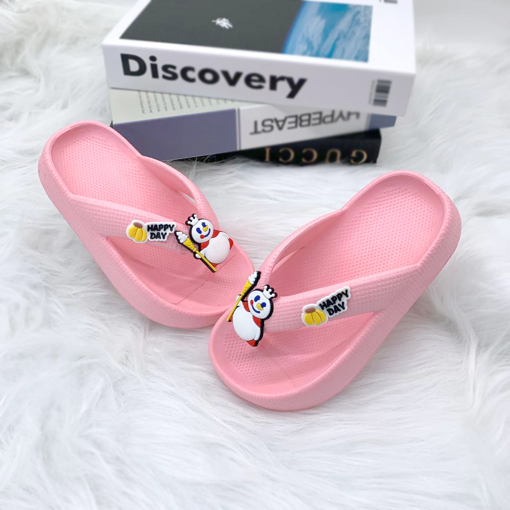 Sandal Jepit Sandal Anak Perempuan Kekinian Lucu Motif Mixue Uk.24-35