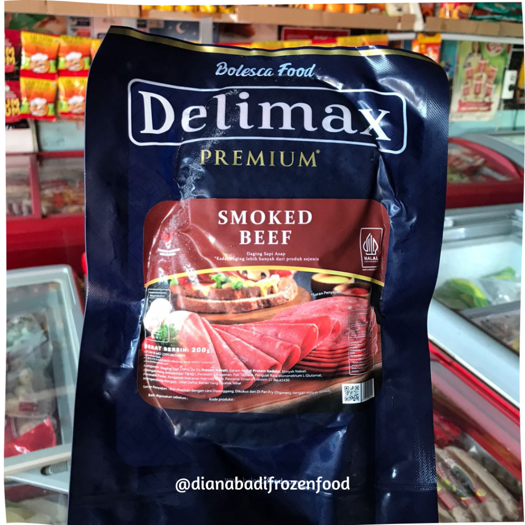 

DELIMAX Smoked Beef isi 10 200gr